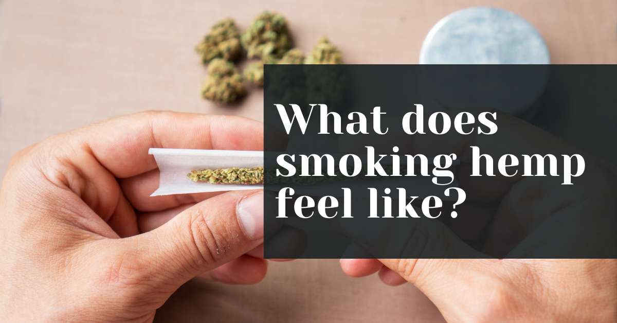 What Does Smoking CBD feel like Alive Market