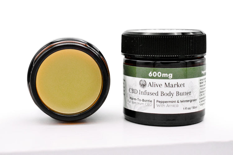 CBD infused body butter.