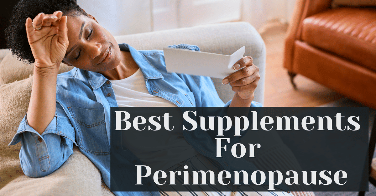 Best Supplements For Perimenopause Alive Market