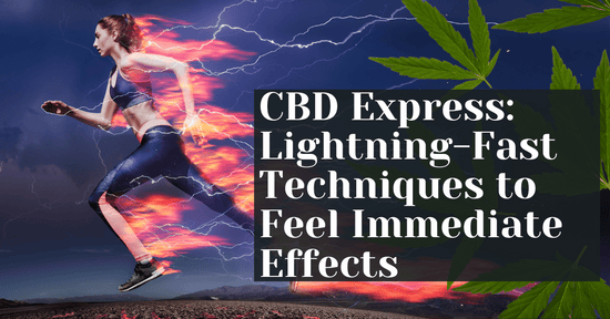 CBD Express: Lightning-Fast Techniques to Feel Immediate Effects