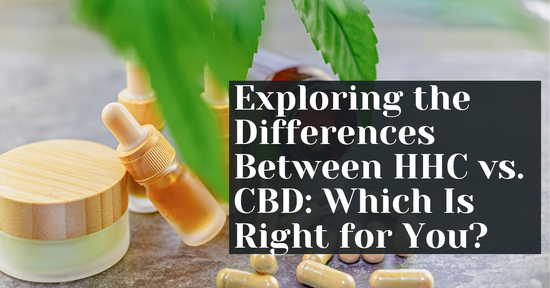 Exploring the Differences Between HHC vs. CBD: Which Is Right for You?