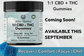 1:1 CBD+THC Gummies | 10mg THC + 10mg Full Spectrum CBD | 15 Count