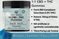 1:1 CBD+THC Gummies | 10mg THC + 10mg Full Spectrum CBD | 15 Count