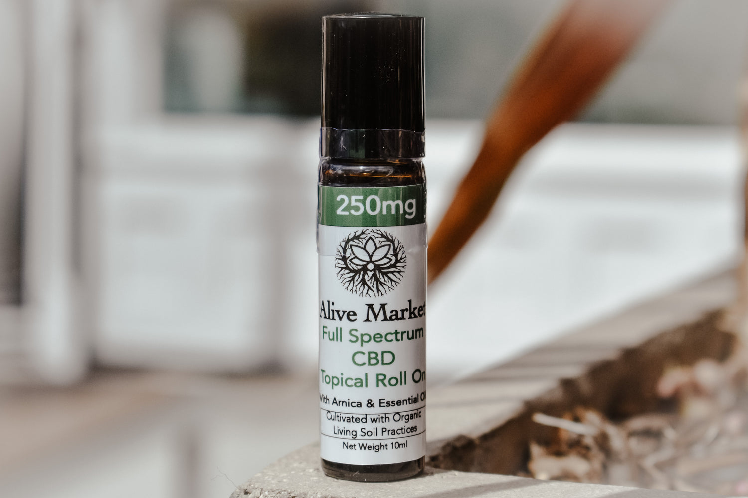 an image of full spectrum CBD topical roll on.