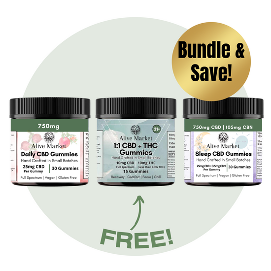 CBD Gummies Lover - Includes One FREE 1:1 CBD+THC Gummies!