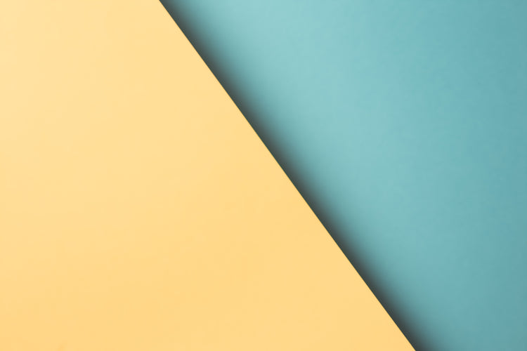 an image of yellow and blue patterned paper background.