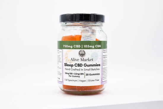 750mg CBD Sleep Gummies | Full Spectrum CBD + 105mg CBN | 30 Count