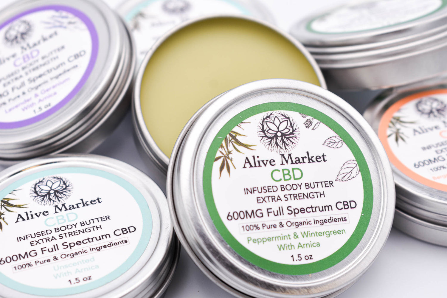 Full Spectrum CBD Body Butter  Best Selling CBD Topical – Alive Market